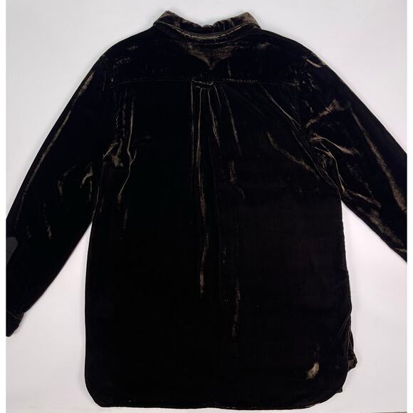 Dear John Hazel Chocolate Tunic Blouse M - Picture 10 of 15